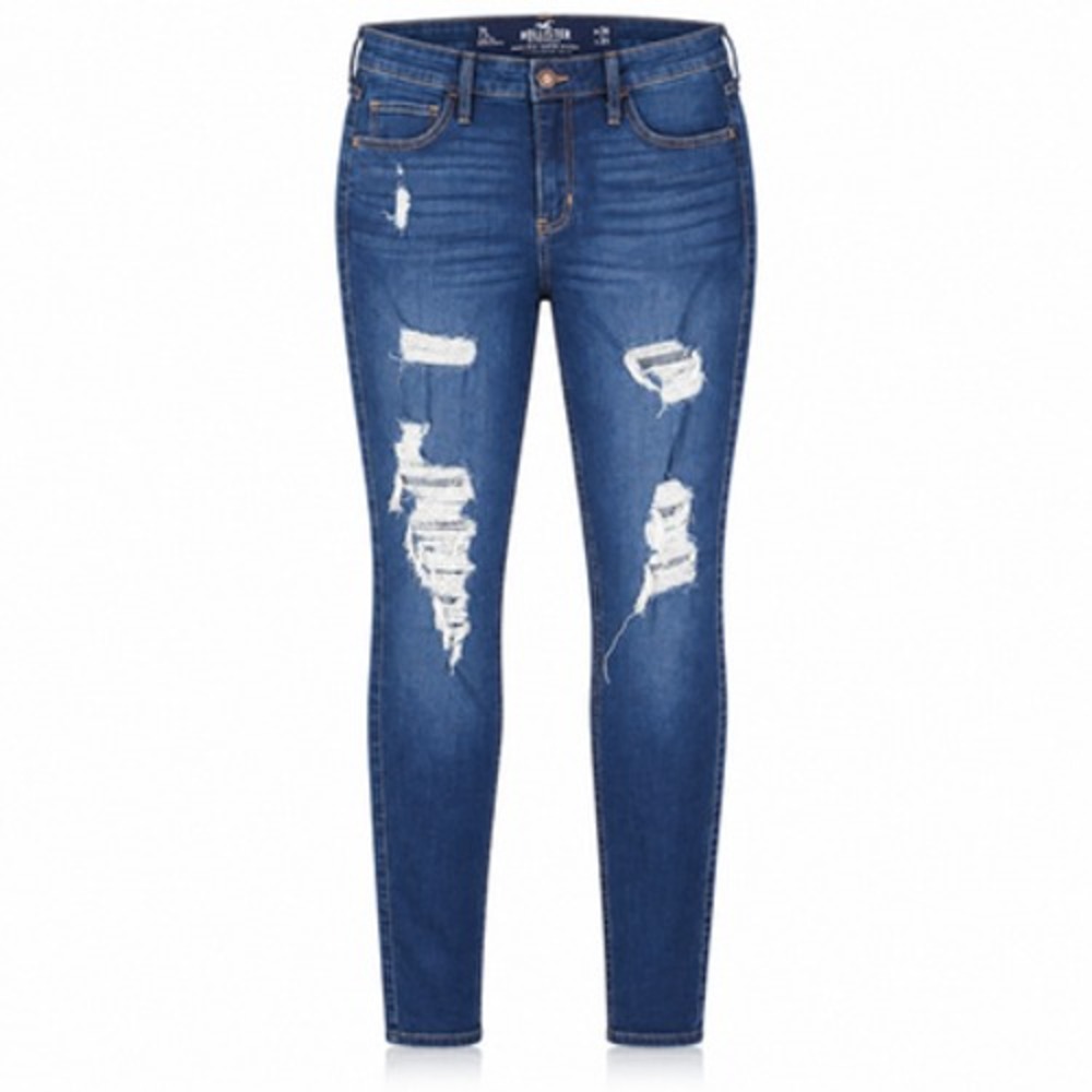 Hollister High Rise Super Skinny Jeans 7L 28x30